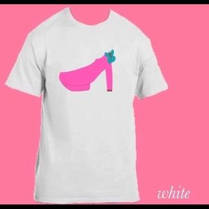 Find Me On Your Shoe T-Shirt 100% cotton